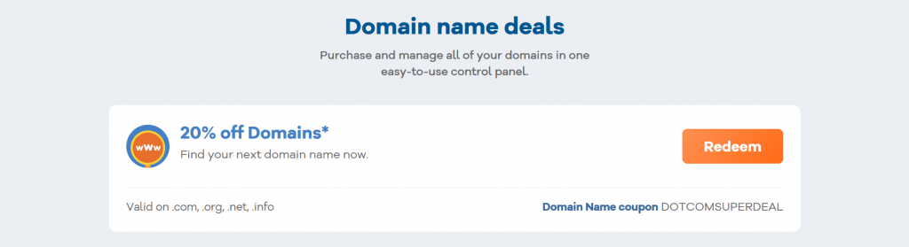 Domain Name Deals
