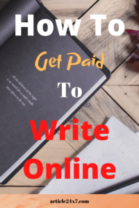 Write Online