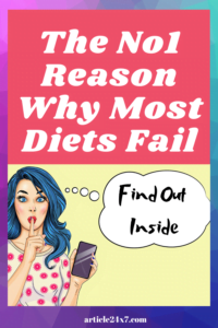 The No 1 Reason Most Diets Fail