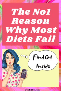 No1 Reason Most Diets Fail