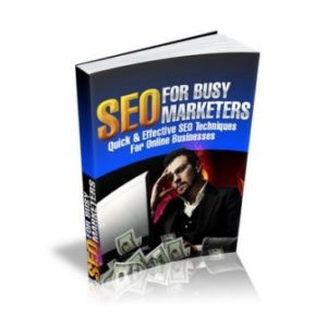 SEO For Busy Marketers