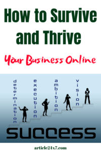 How to Survive and Thrive Your Business Online