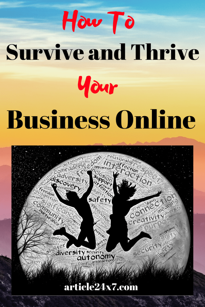 How To Survive and Thrive Your Business Online