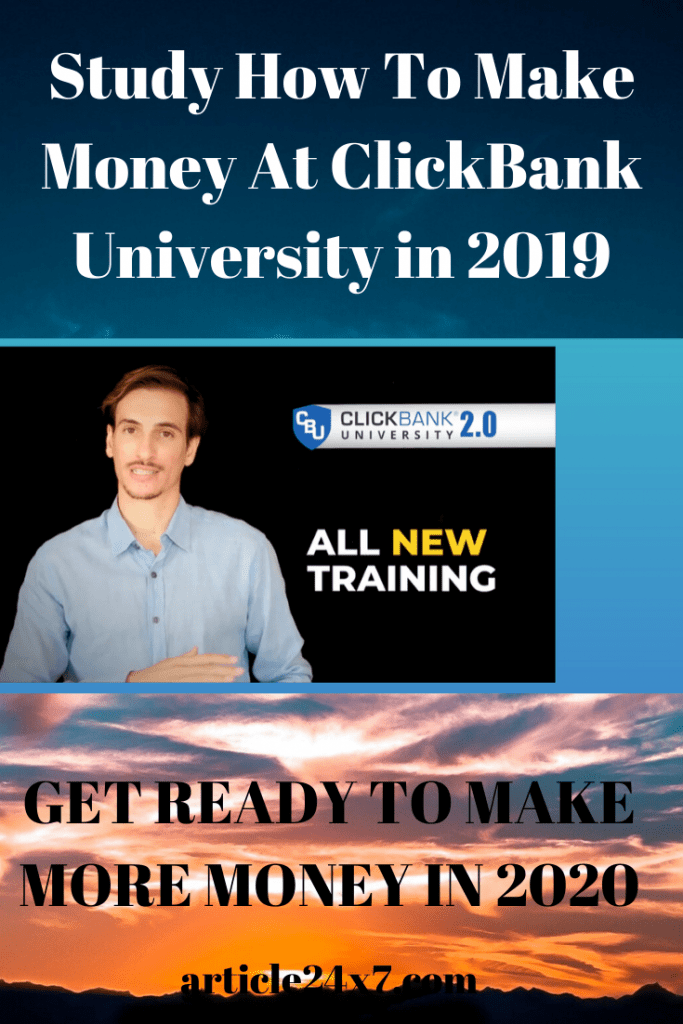 Study how to make money