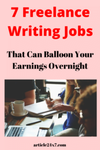 Writing Jobs Online