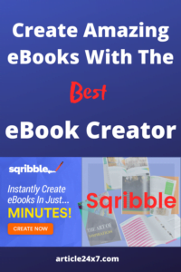 Sqribbles Amazing Ebook Creator