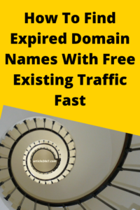 Expired domain names