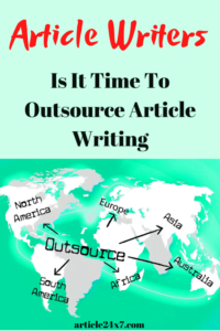 how to outsource article writing