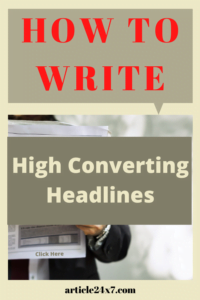 How To Write High Converting Articles