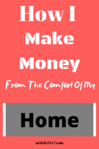 how To Make Money Online