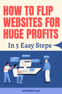 Flip Websites For Profit