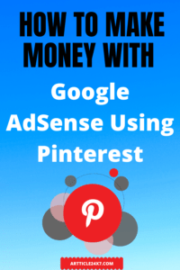 Google AdSense Using Pinterest