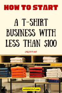 Tshirt design business