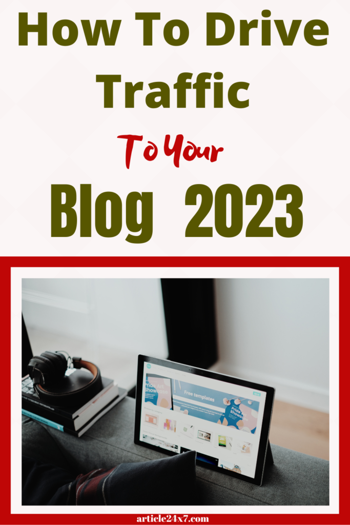 How to drive traffic reviealed