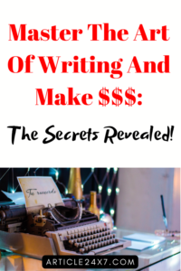 How To Make Money As A Freelance Writer