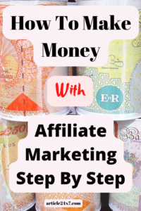 How Does Affiliate Marketing Work